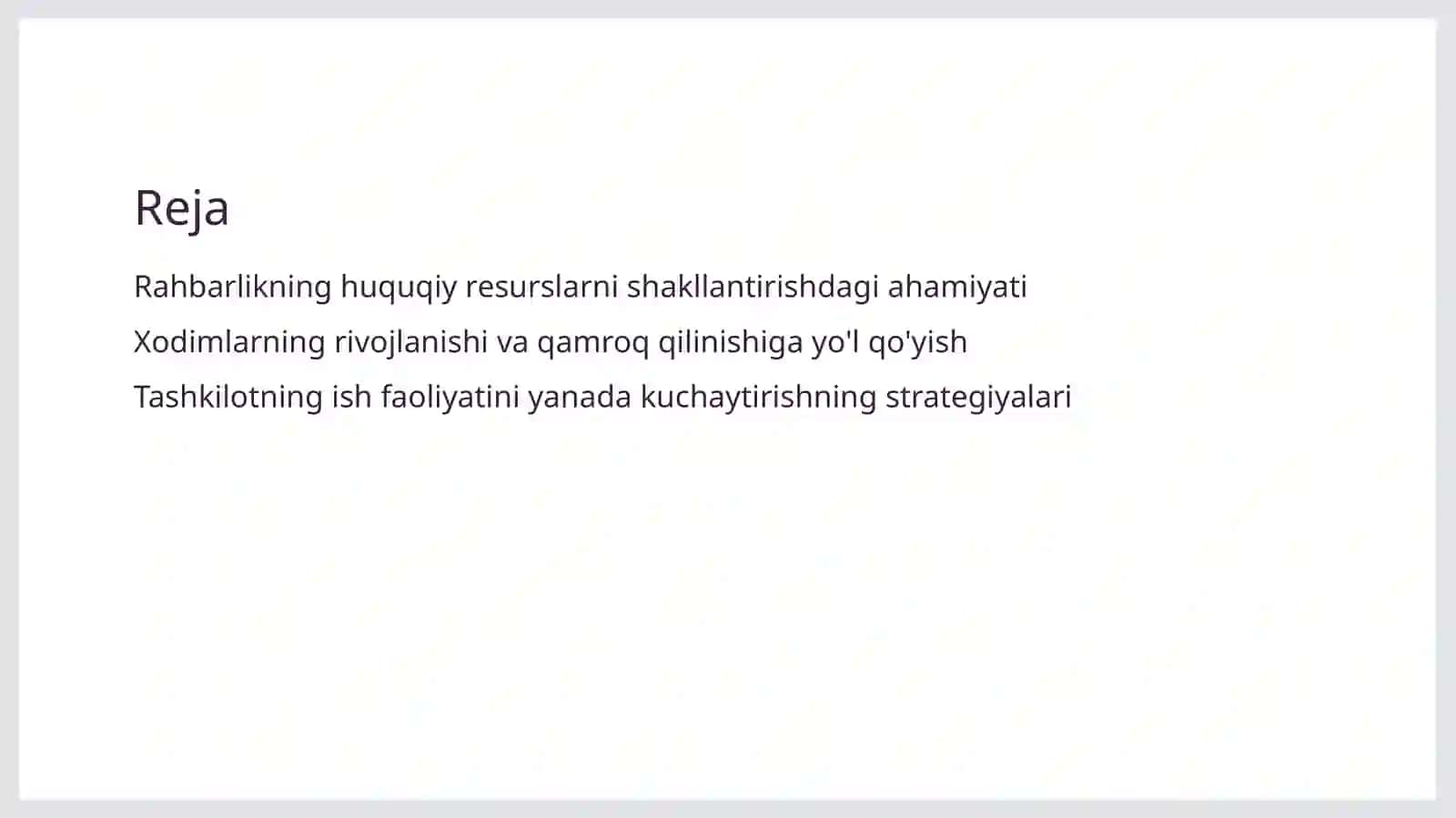 Inson resurslarini boshqarishda yetakchilik 2