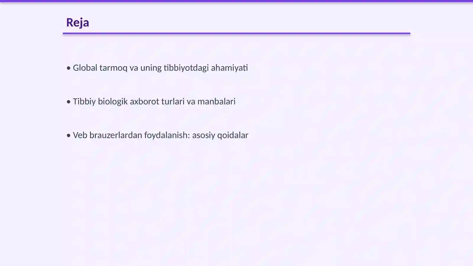 Tibbiyot va global tarmoq 2