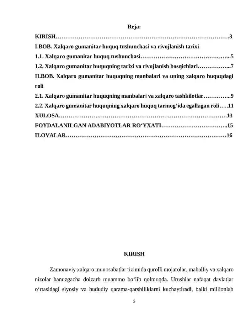 Xalqaro gumanitar huquq 2