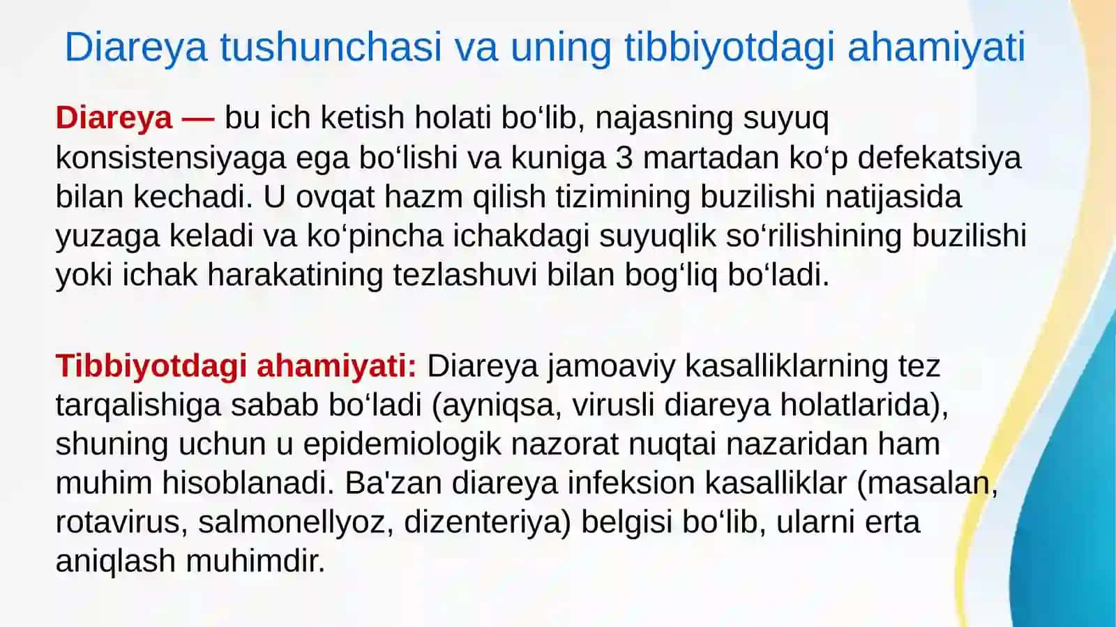 Diareyagen viruslar: klassifikasiyasi, patogenezi, laboratoriya tashhisi 2