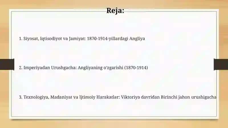 1870-1914 yillardagi Angliya 2