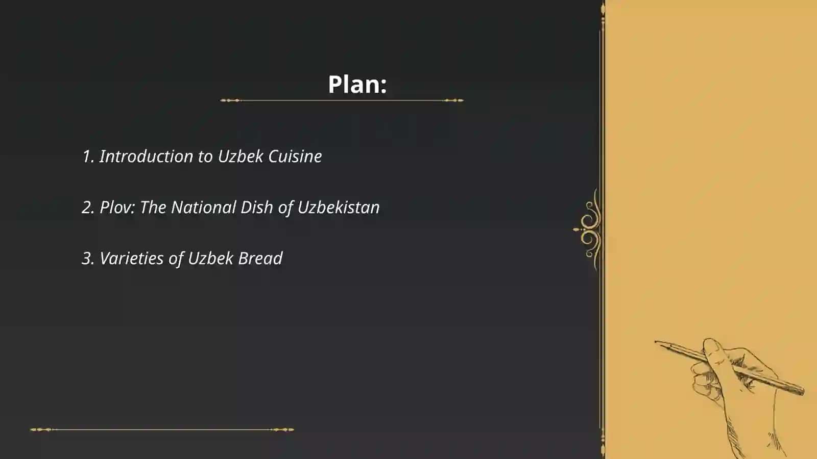 Uzbek National Food 2