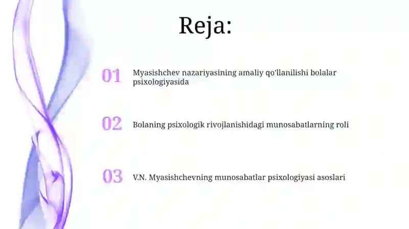 Munosabat psixologiyasi asoslari 2