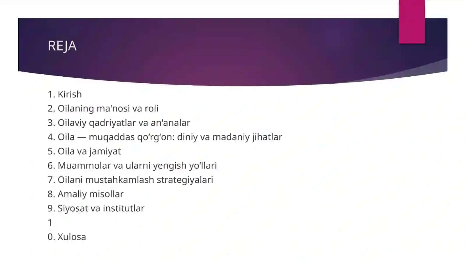 Oila muqaddas qoʻrgʻon 2