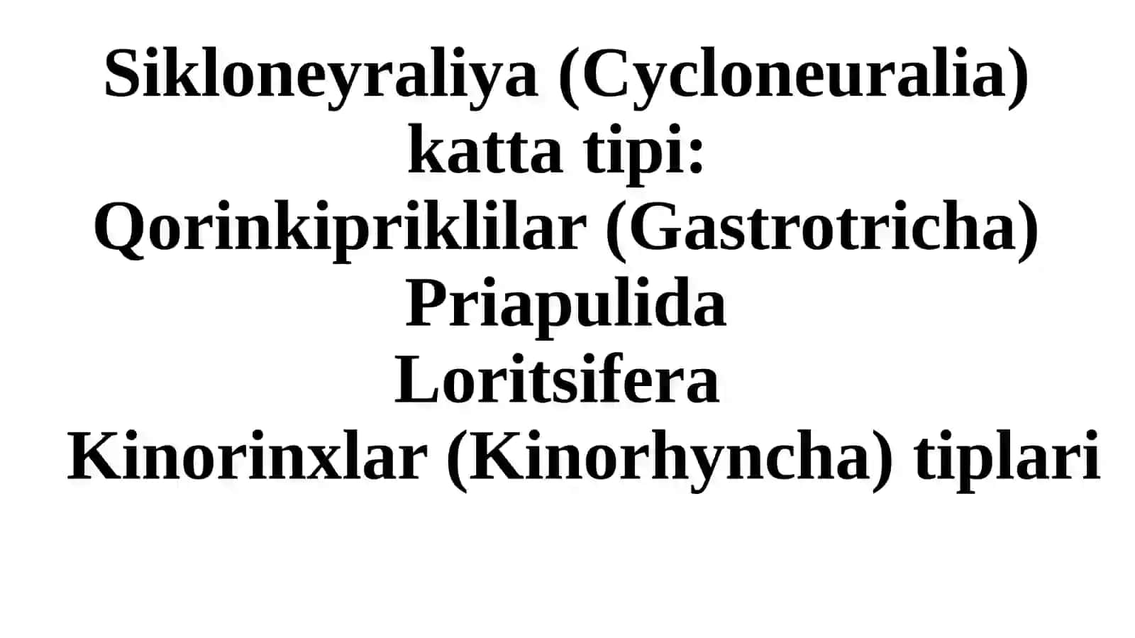 Qorin kiprikli chuvalchanglar (Gastrotricha) 2