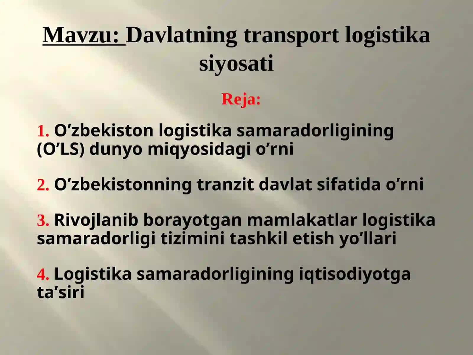 IQTISODIY SIYOSAT10-MA’RUZA DARSI 2