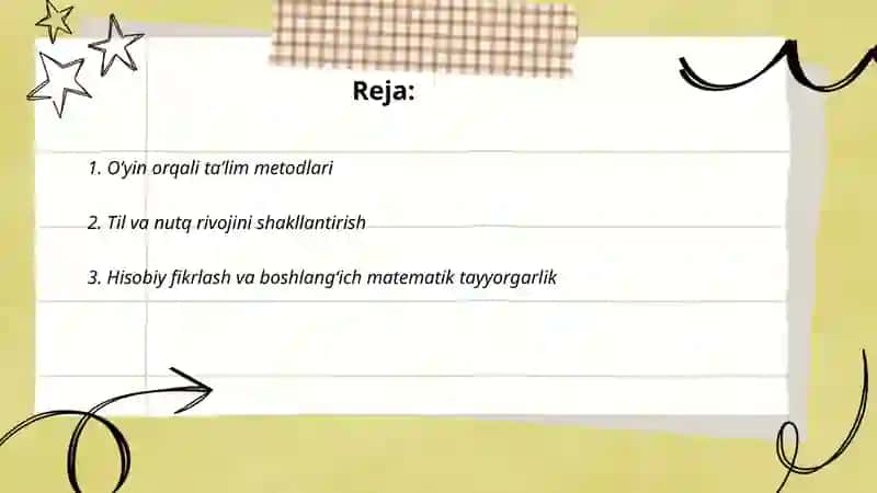Bolalarni maktabgacha tayyorlash 2
