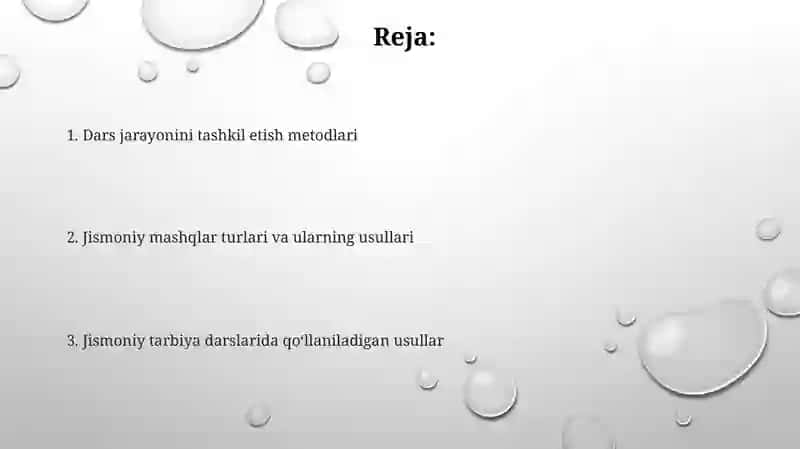 Musobaqa Usullari 2