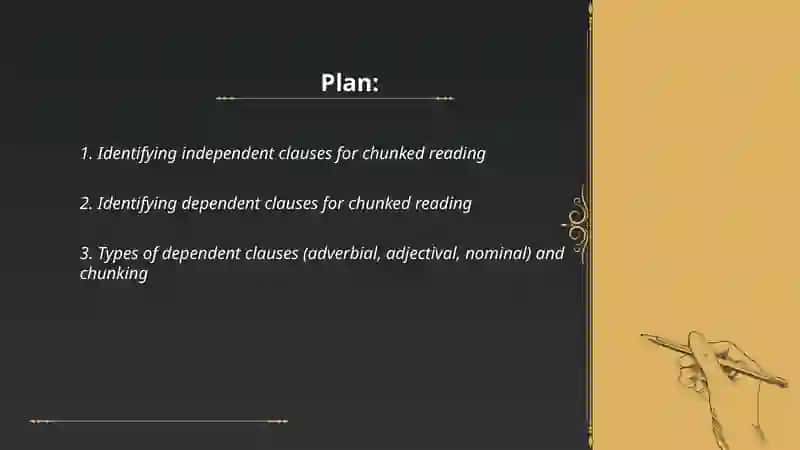 Independent and Dependent clauses 2