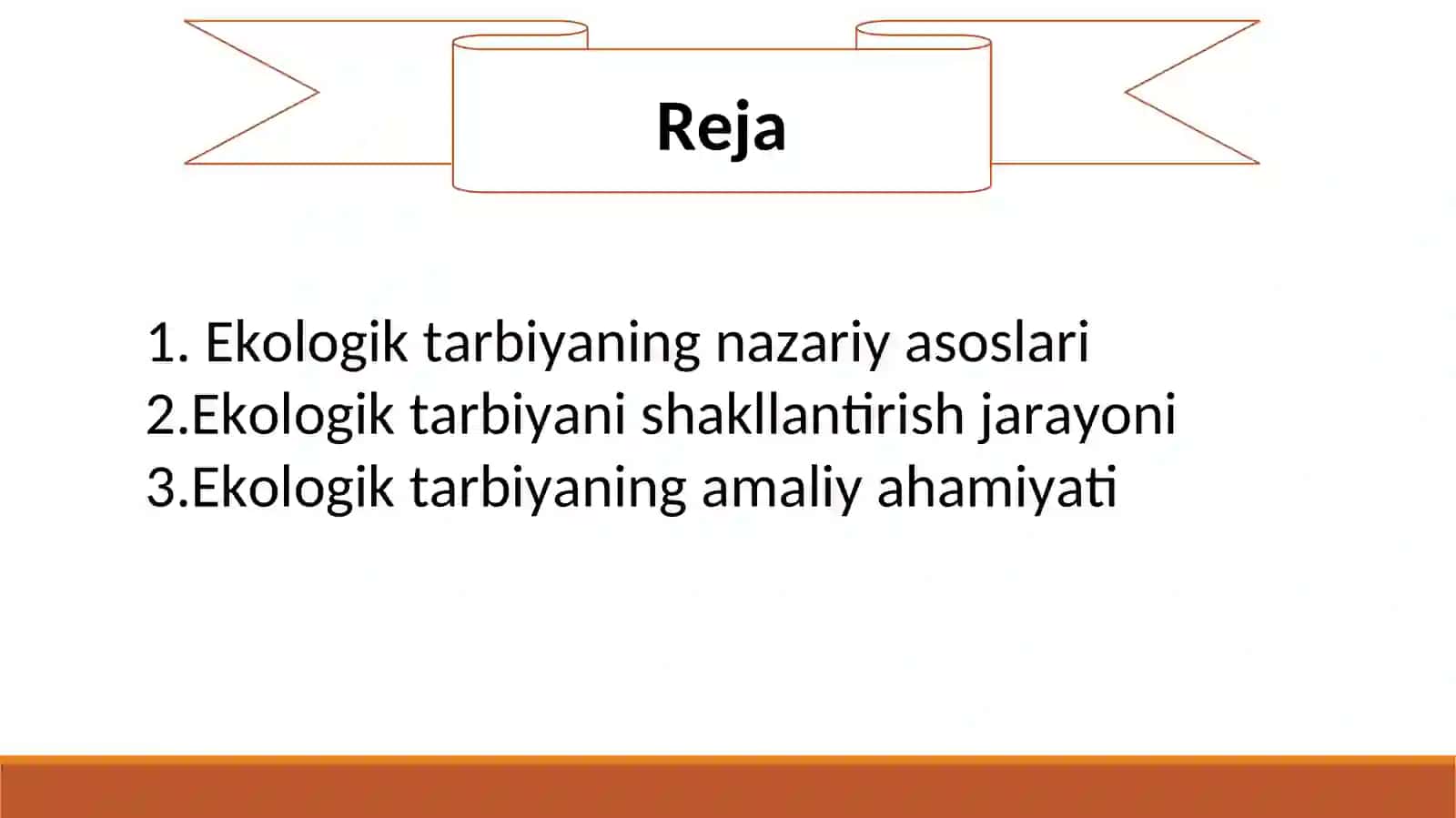 Ekologik tarbiya 2