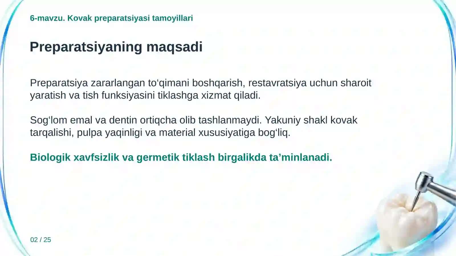 KLINIK RESTAVRATSIYA 2