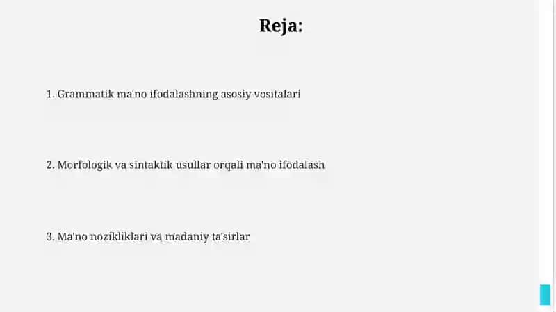 grammatik manoniifodolovchivositalar 2