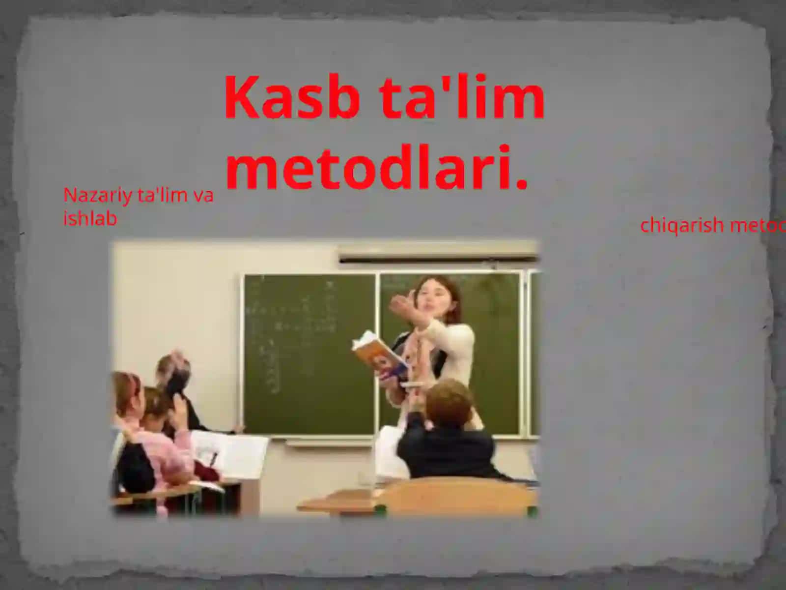 Kasb pеdagogikasi ta'lim mеtodlari vositalarva usullari 2