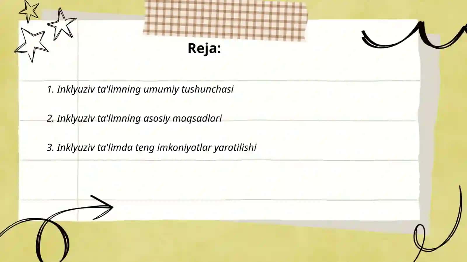 Inklyuziv ta'limning maqsad va vazifalari 2