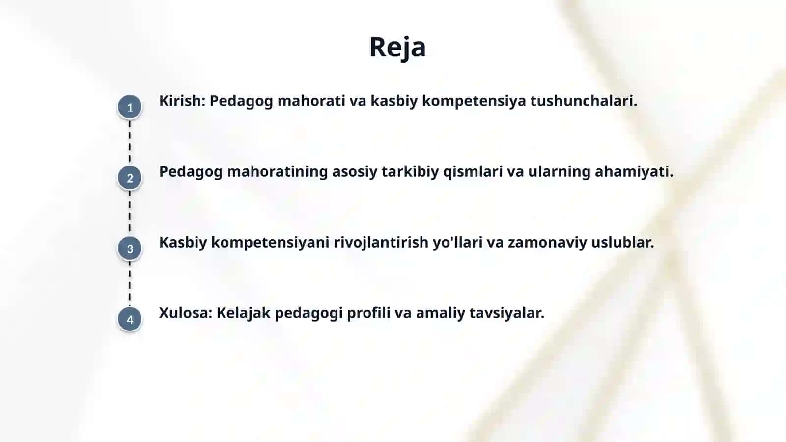 Pedagog mahorati va kasbiy kampetensiya 2