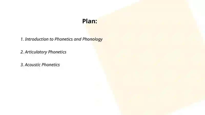 Introduction to Phonetics and Phonology 2