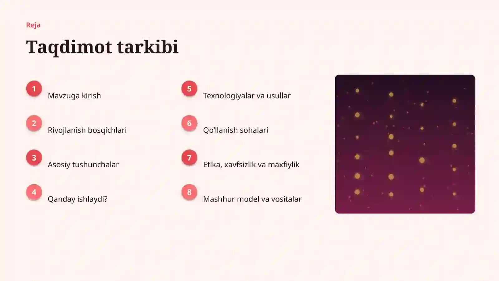 SUNʼIY INTELLEKT • PROFESSIONAL TAQDIMOT 2