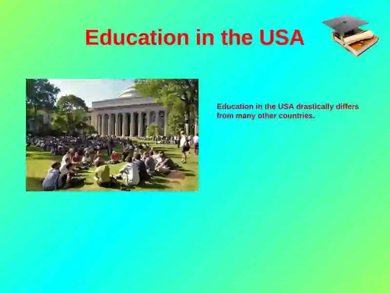 Education in the USA 2