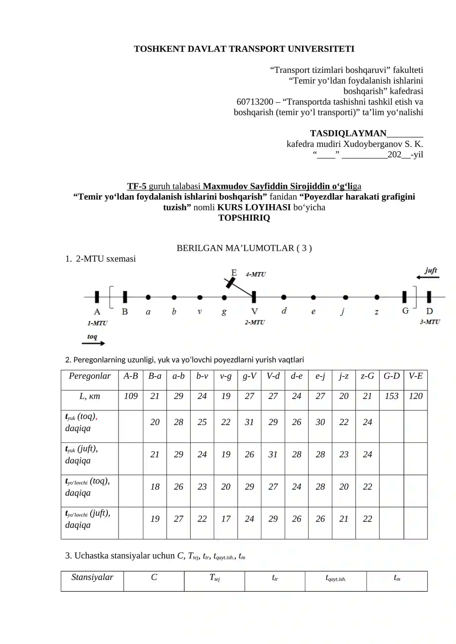 Temir yo‘ldan foydalanish ishlarini boshqarish 2