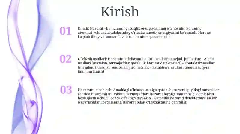 Haroratni OʻLchash Usullari Va Ularni Hisoblash 2