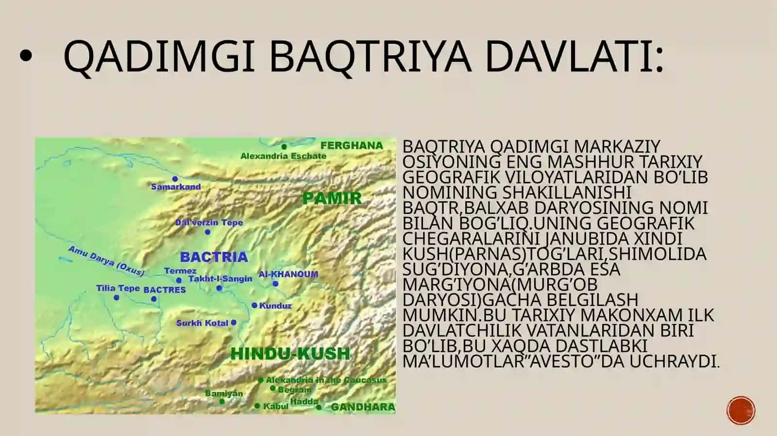 QADIMGI BAQTRIYA 2