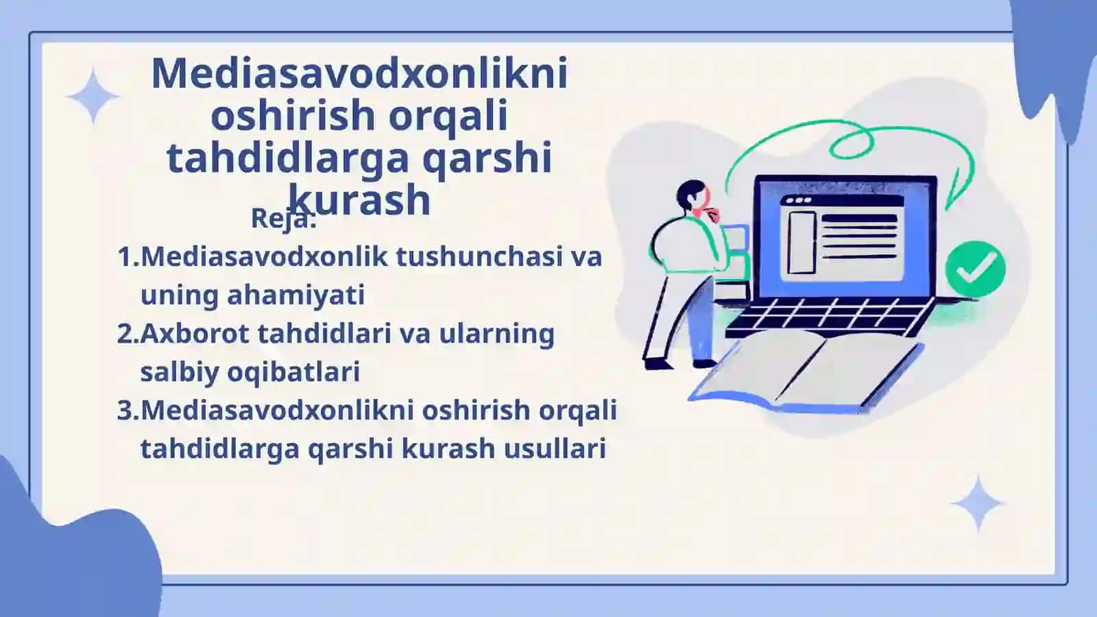 Mediasavodxonlikni oshirish orqali tahdidlarga qarshi kurash 2