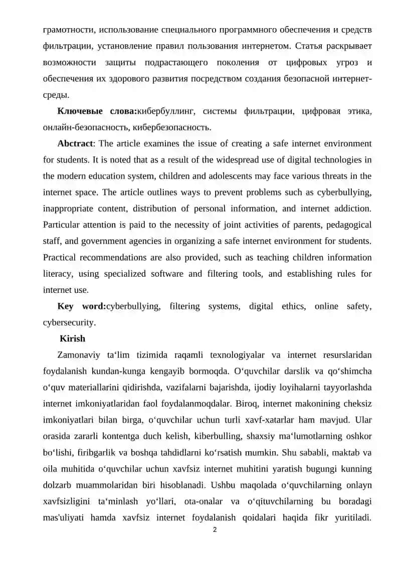 O'quvchilar uchun xavfsiz internet muhitini yaratish 2