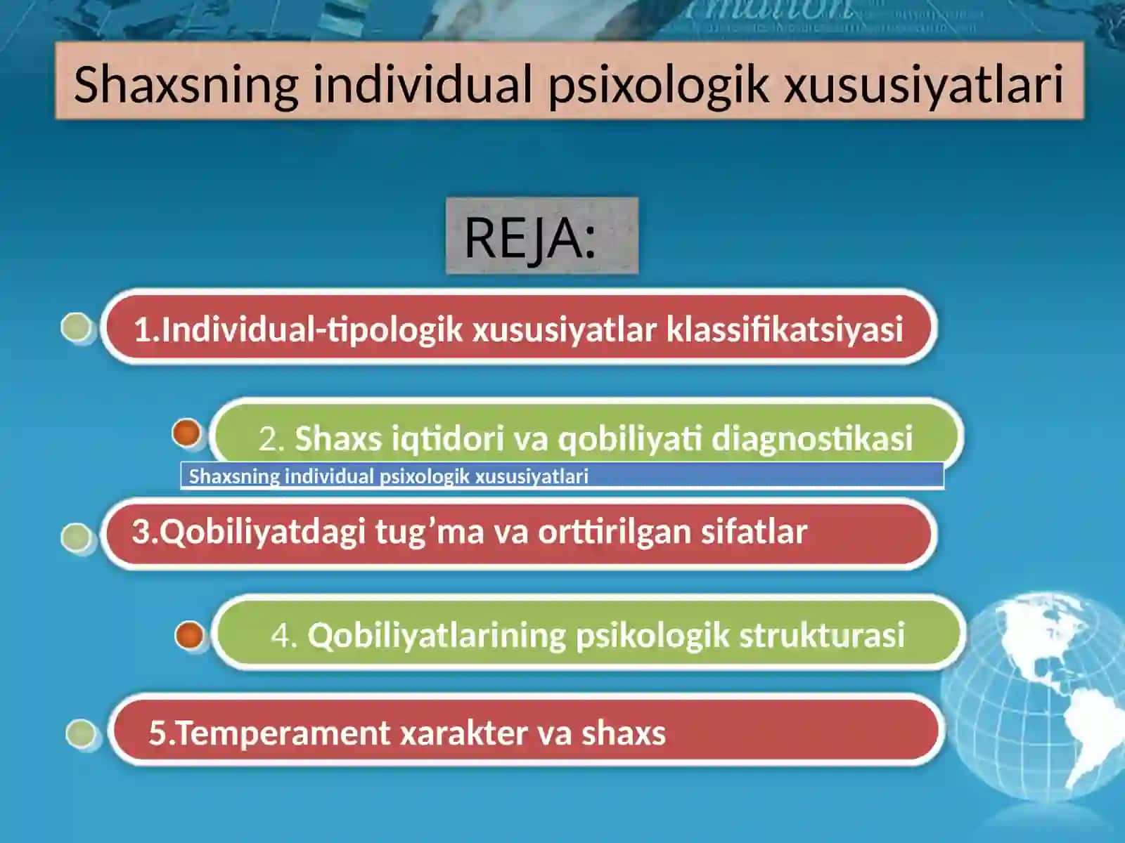 Umumiy pedagogika va psixologiya 2