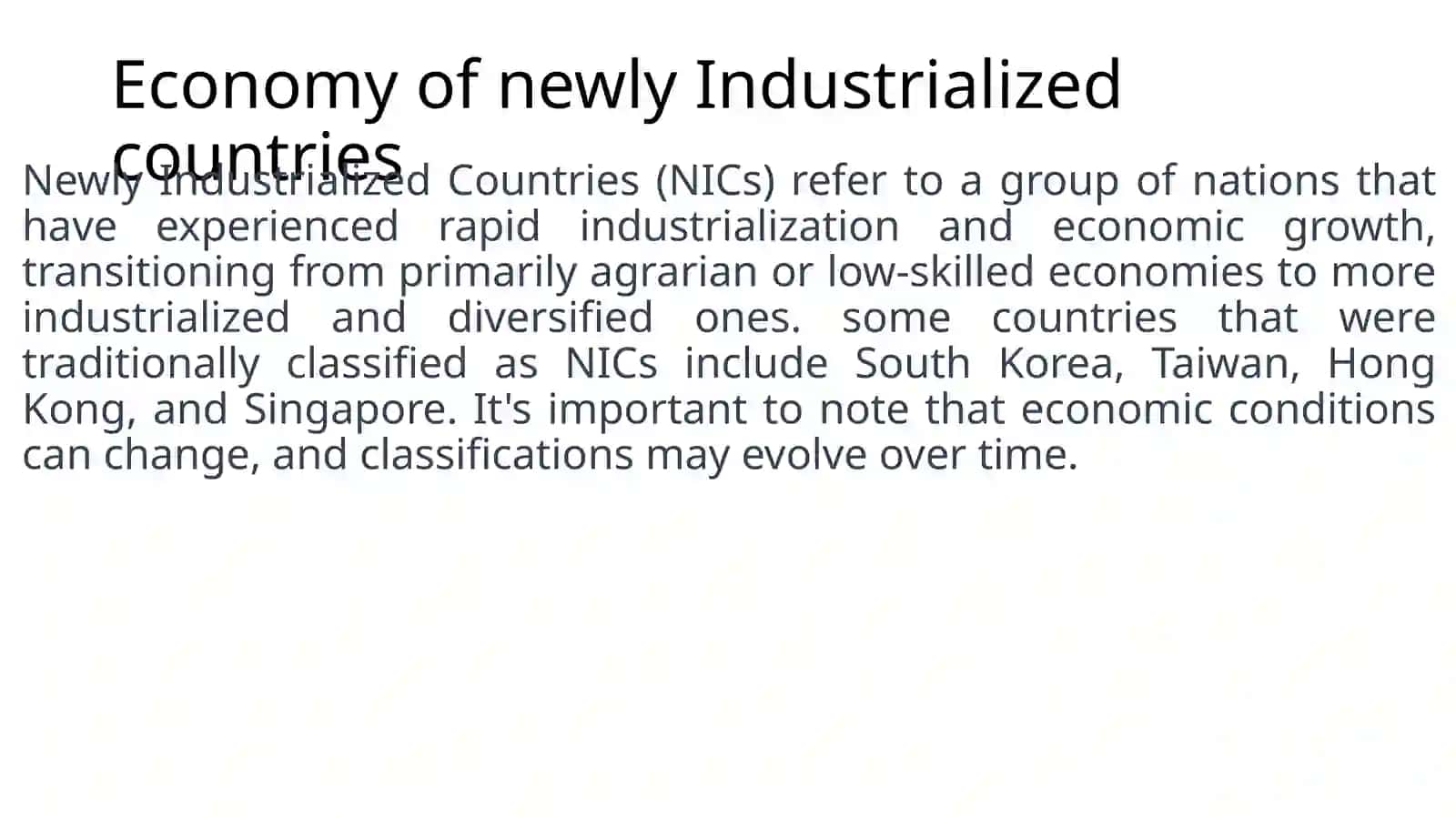 WORLD ECONOMY 2