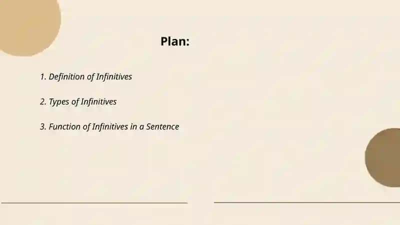 Non finite form of verbs infinitive 2