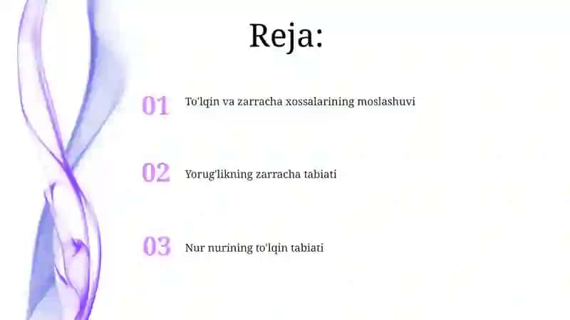 Korpuskulyar to'lqin dualizimi 2