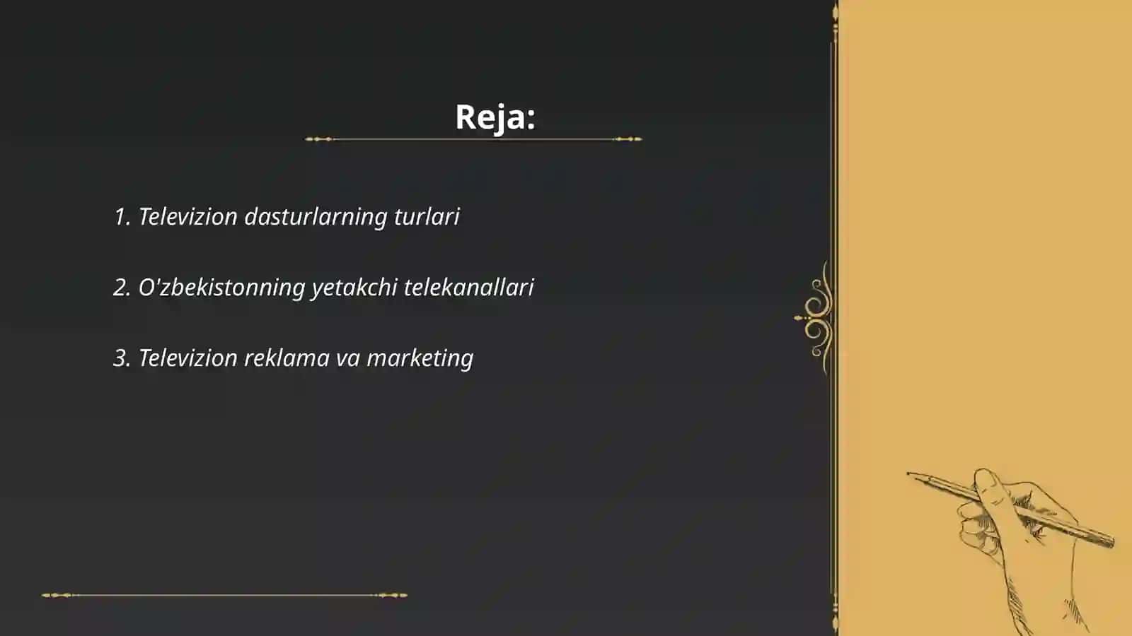 Televideniye koʻngilochar sanoat sifatida 2
