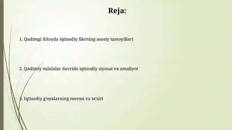 Qadimgi Xitoydagi iqtisodiy g'oyalar 2