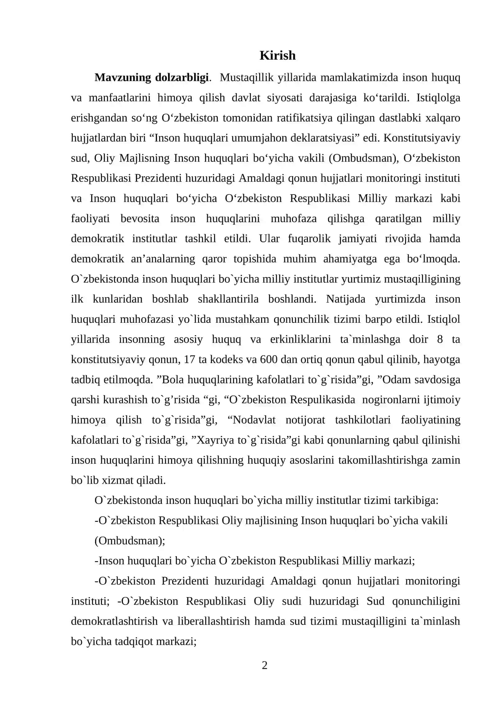 IJTIMOIY ISHDA INSON XUQUQLARINI TA'MINLASH 2