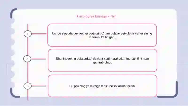 Psixologiya kursiga kirish 2