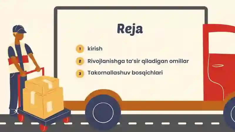 Logistikaning rivojlanish bosqichlari 2