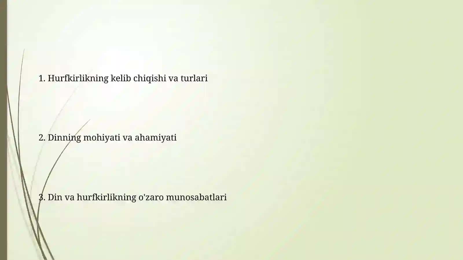 Din va Hurfkirlik 2