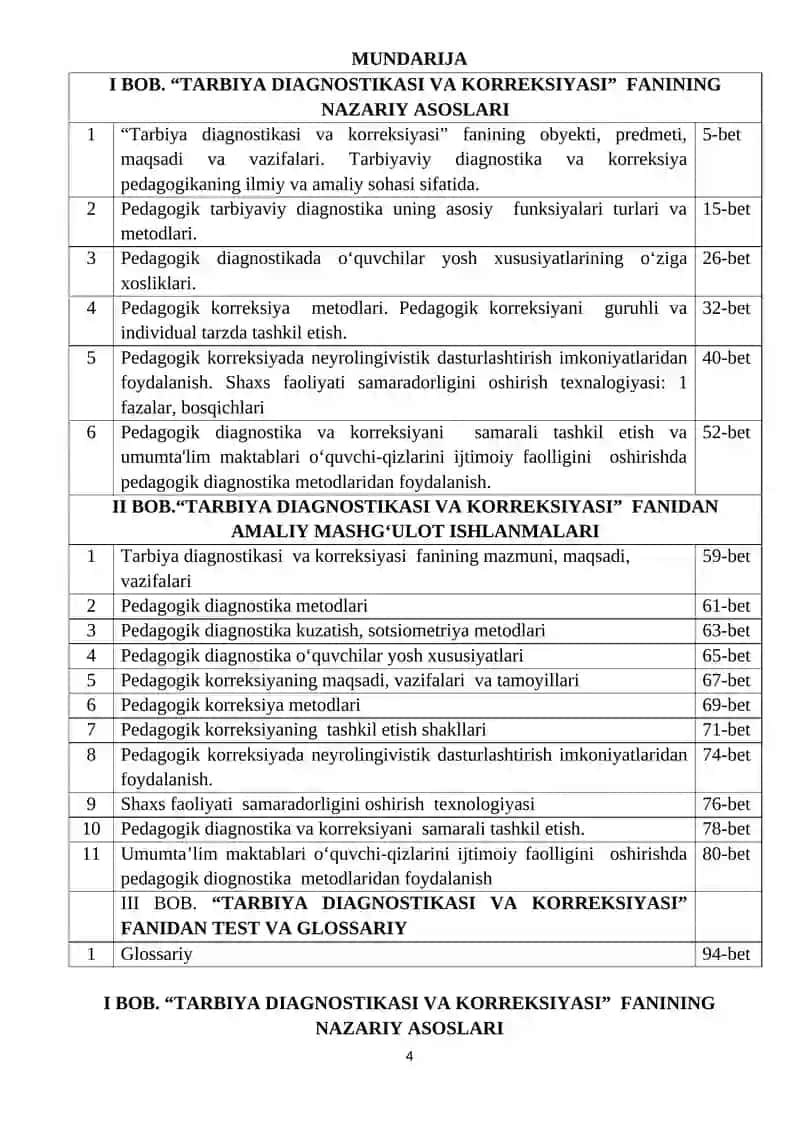 TARBIYA DIAGNOSTIKASI VA KORREKSIYASI 2