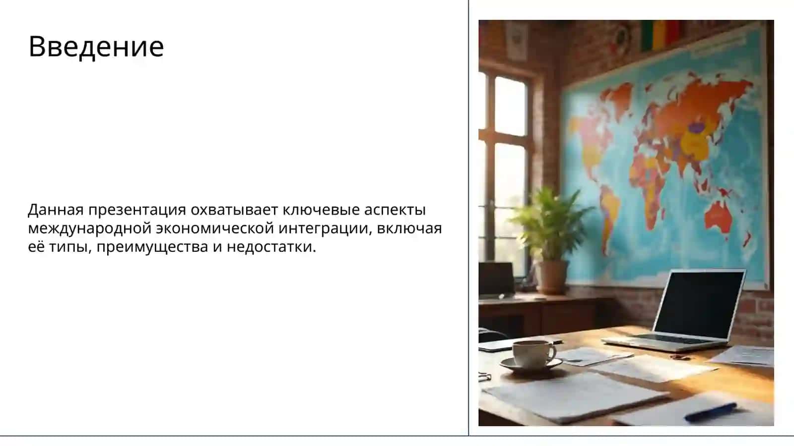 Международная экономическая интеграция 2