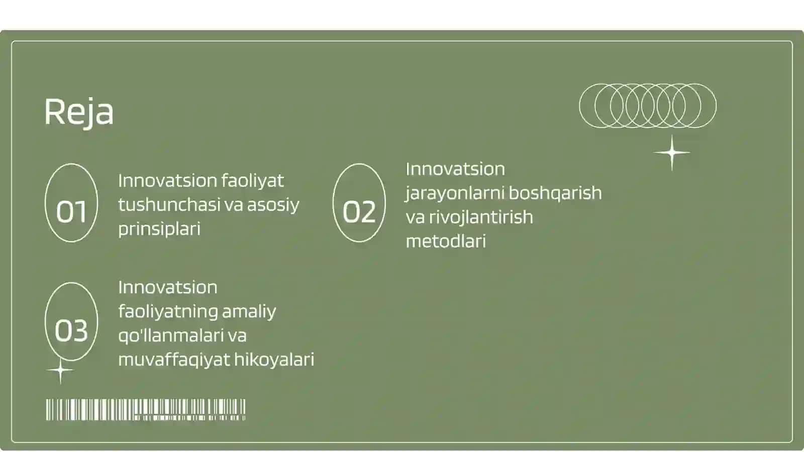 Innovatsion faoliyat 2
