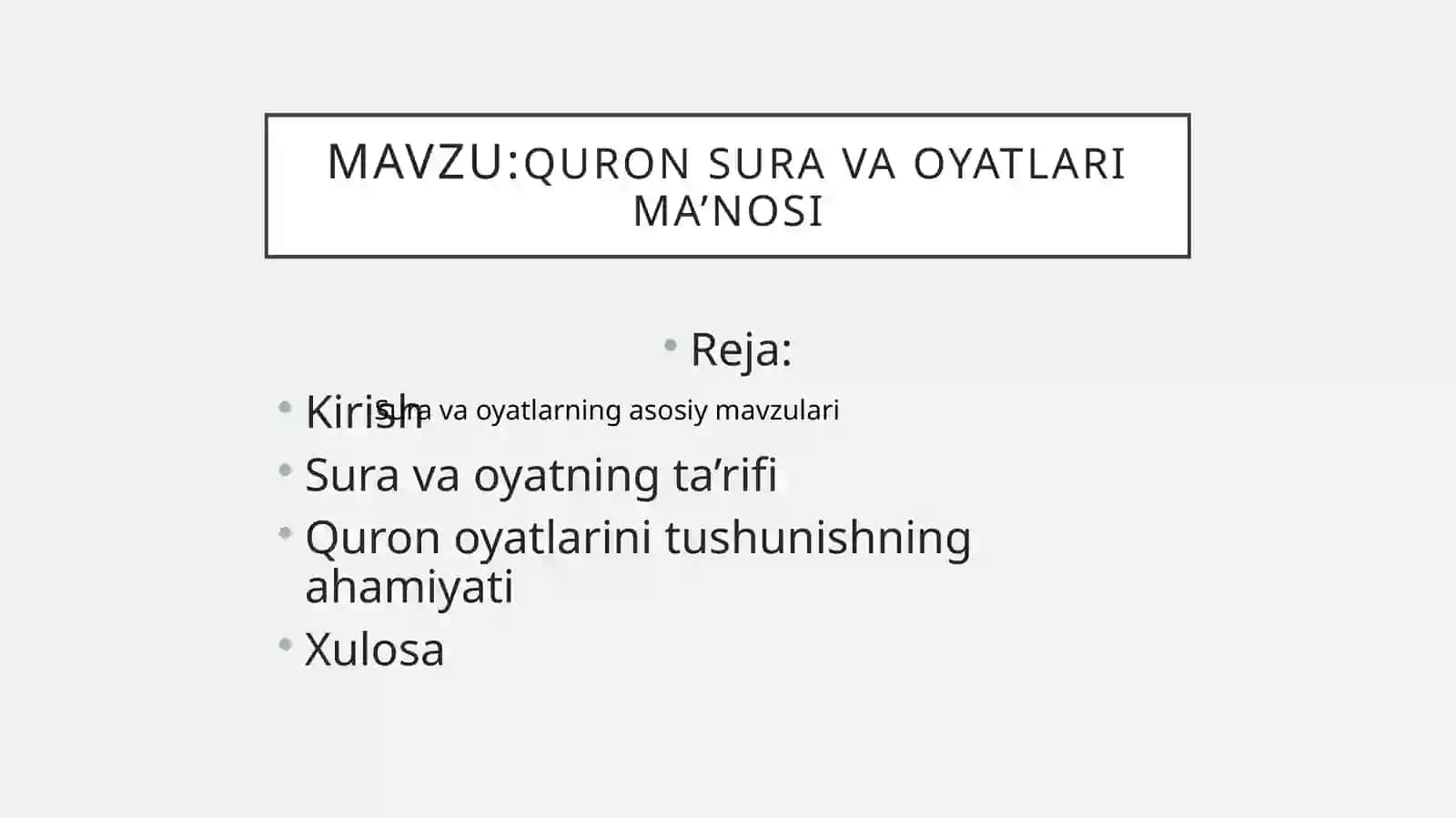 Falsafa fanidan tayyorlagan MUSTAQIL ISHI 2