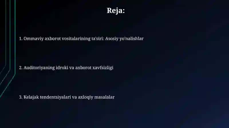 Ommaviy axborot vositalarining ta'siri 2