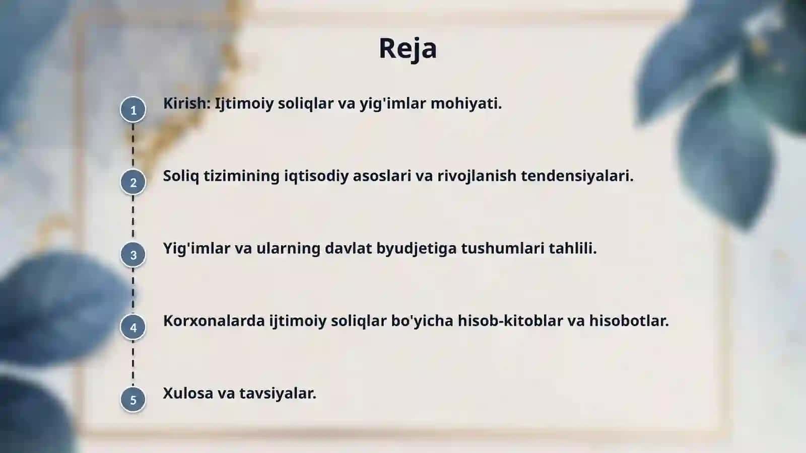 Ijtimoiy soliq va yigimlar 2