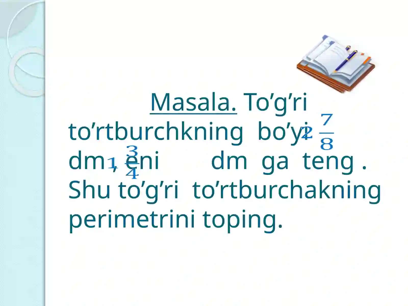 Ko’paytirishning taqsimot qonuni va uning tadbiqlari 2