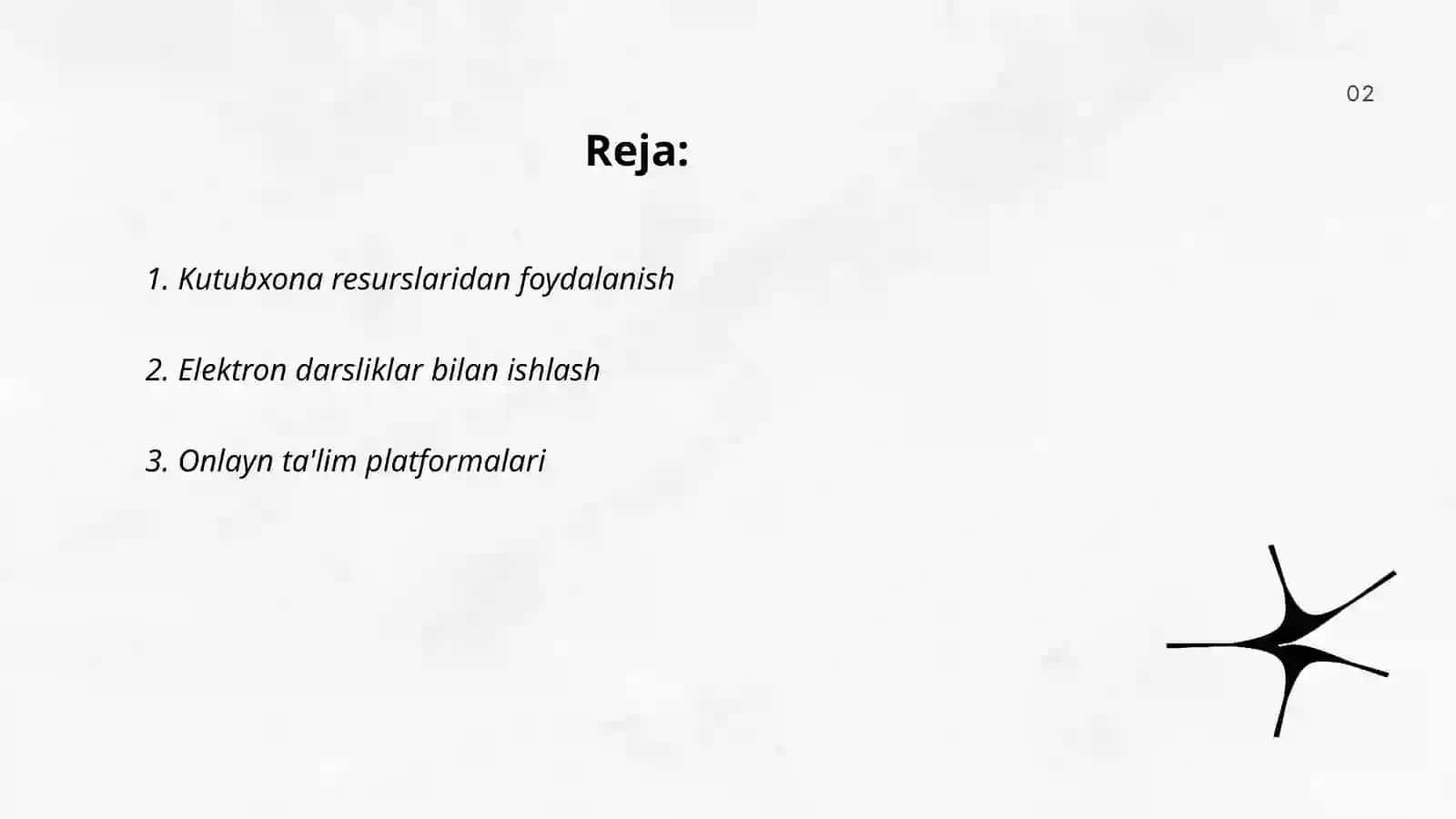Kutubxona resurslaridan foydalanish 2