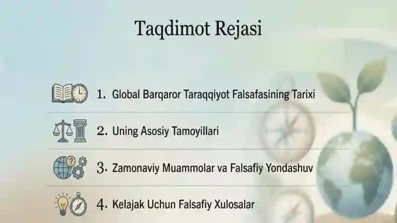 Global va Barqaror Taraqqiyot falsafasi 2