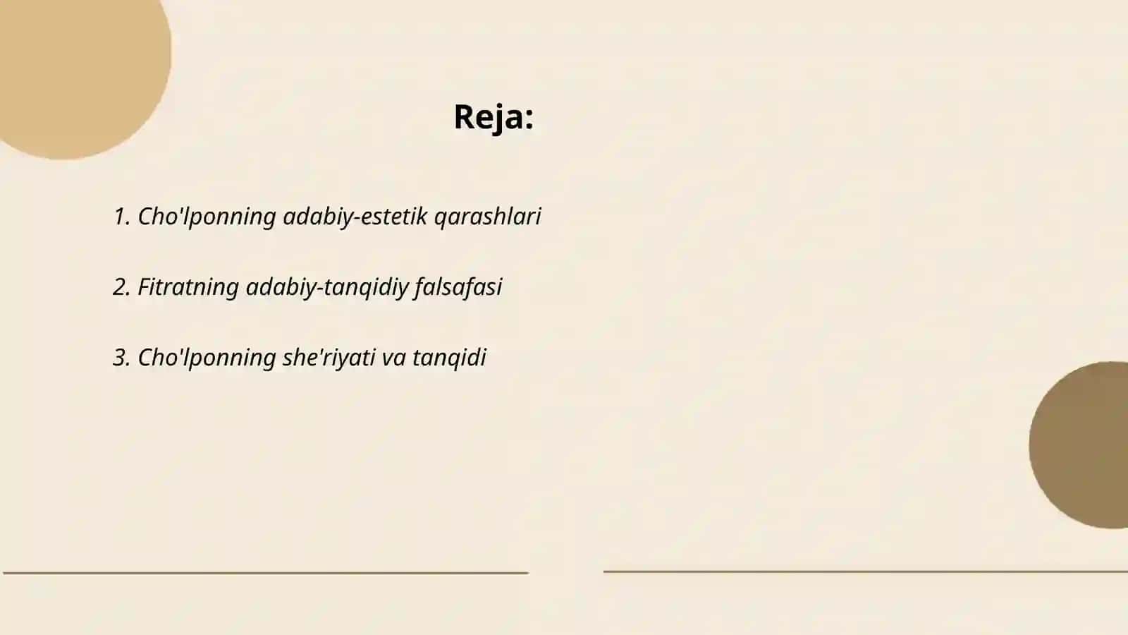 Cho'lpon va Fitratning adabiy -tanqidiy qarashlari 2