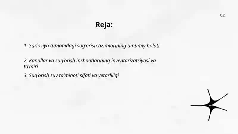Sariosiyo tumani meliorativ holati 2