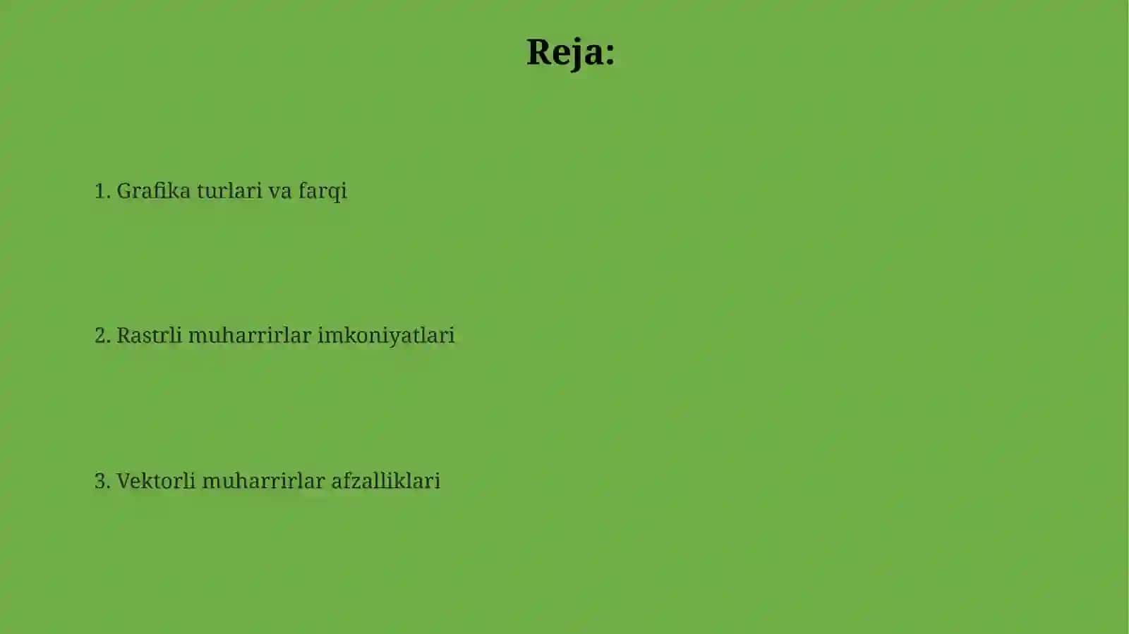 Rastrli va vektorli grafika 2