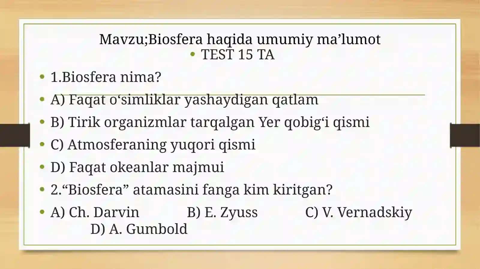 Geografiya ta'lim yo'nalishi 2